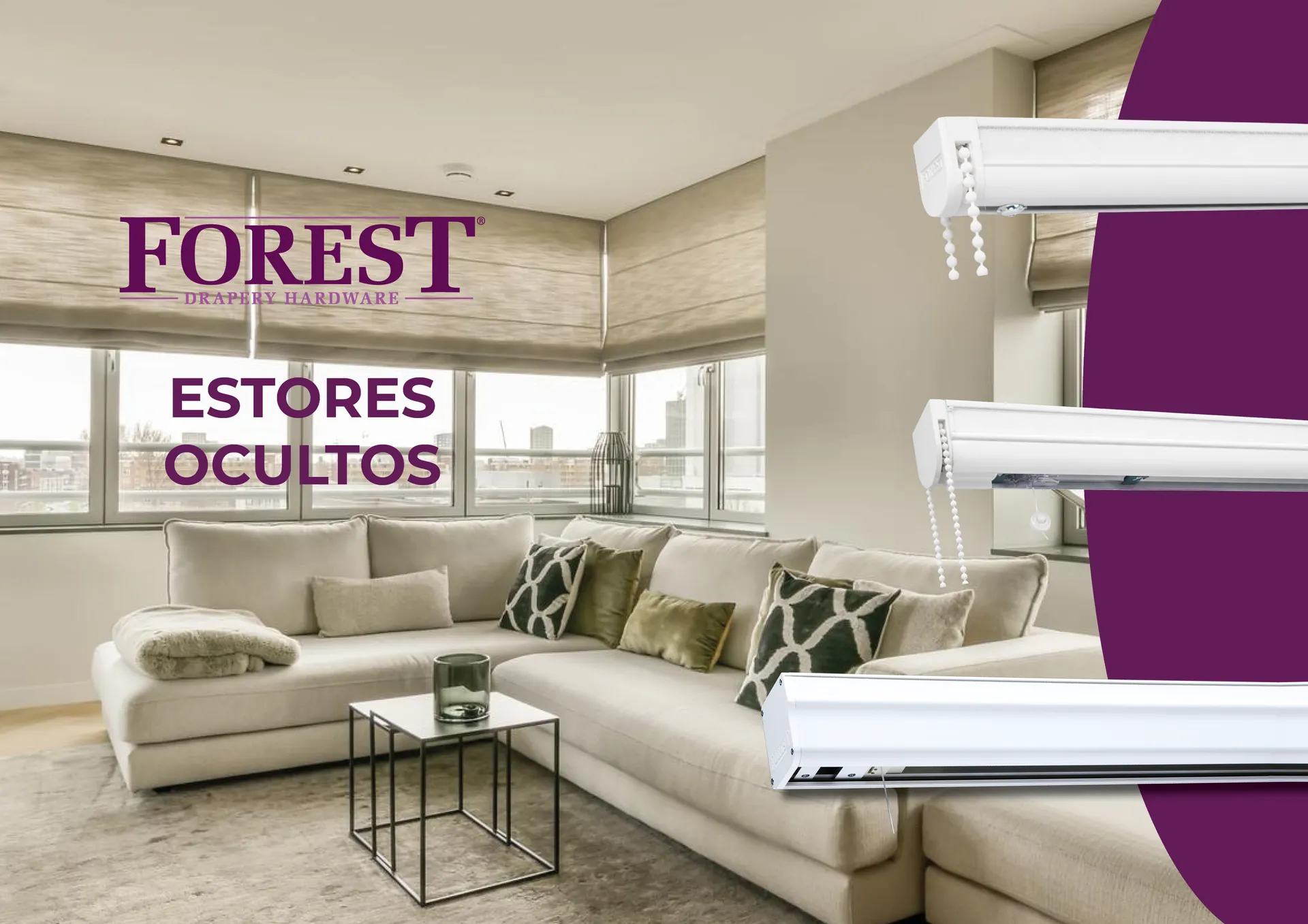 Estores ocultos Forest